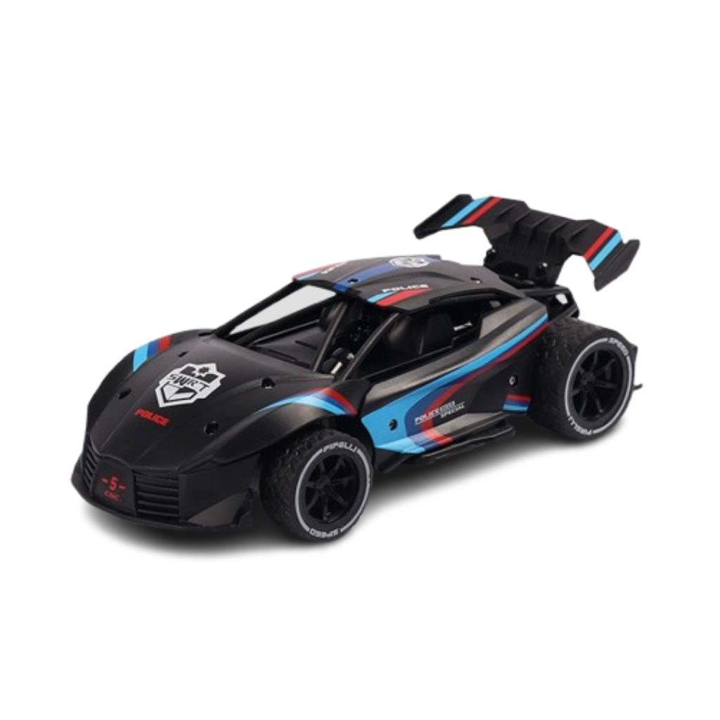 سيارة سباق شرطة ريموت كنترول عالية السرعة